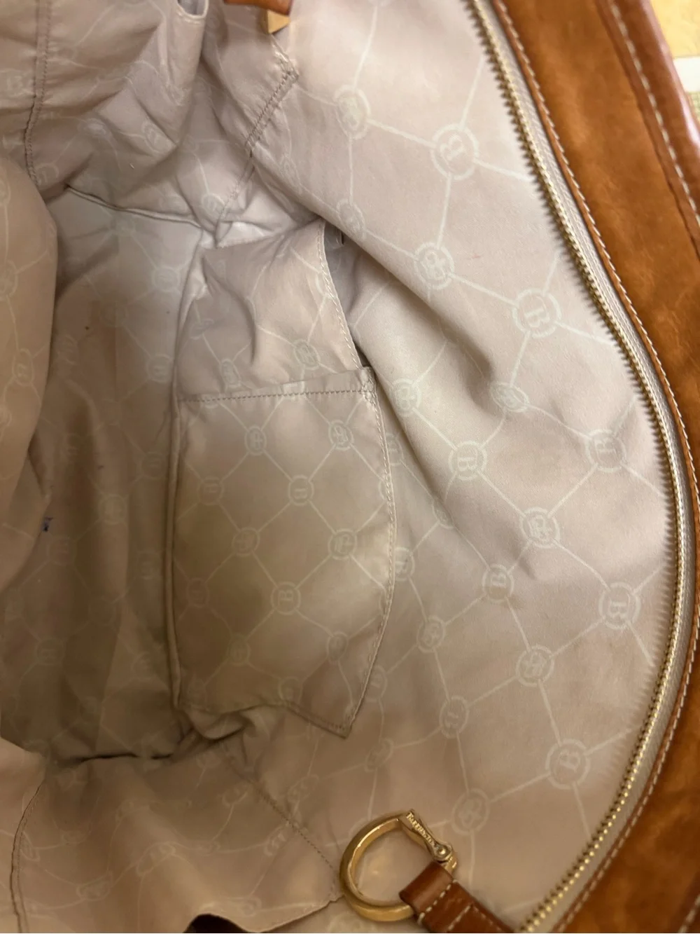 Barrington bags purse with zipper
